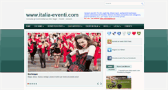 Desktop Screenshot of italia-eventi.com