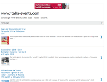Tablet Screenshot of italia-eventi.com